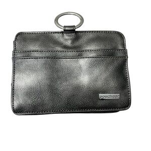 Pouchee metallic Leather Clutch Wallet